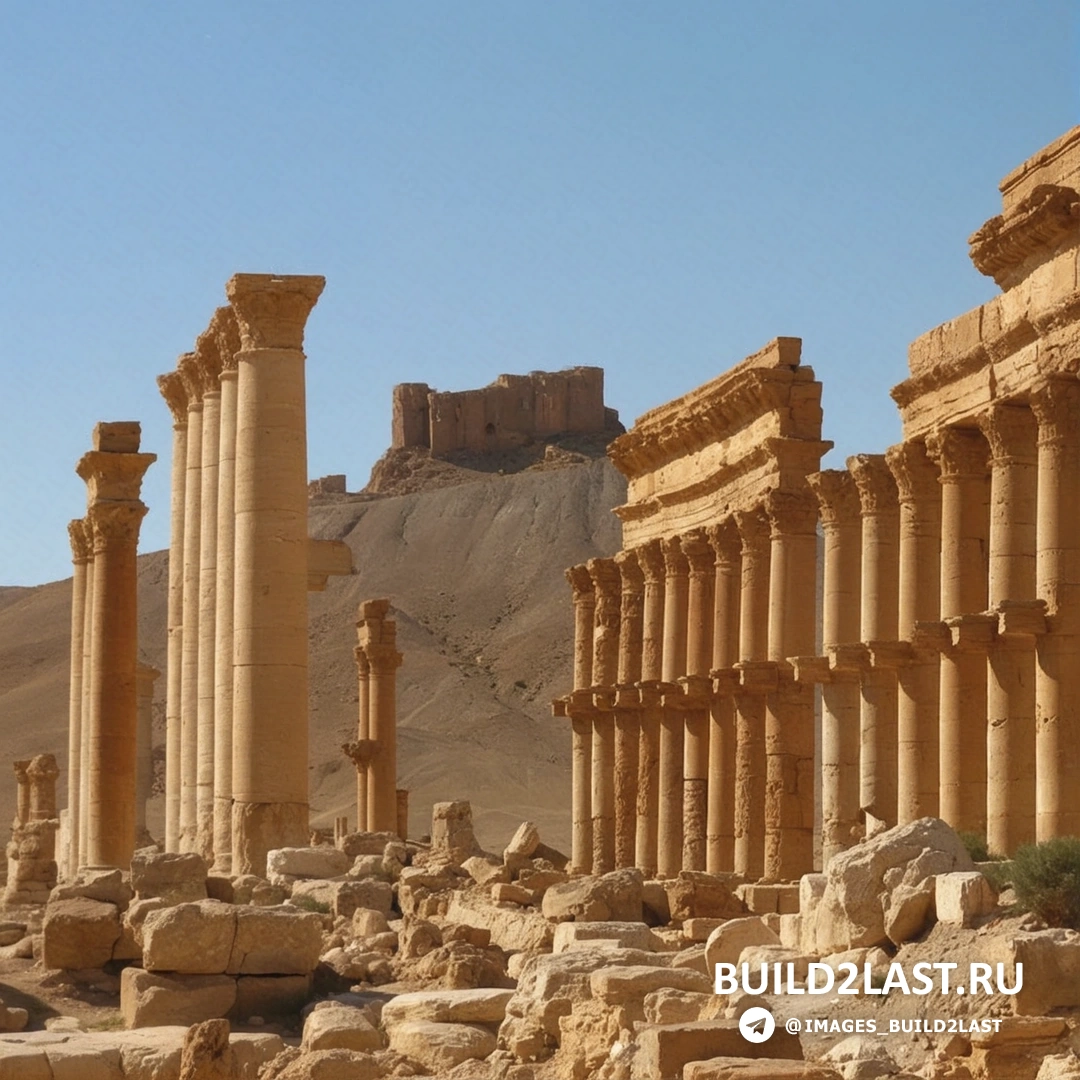 Арка Победы в Пальмире до разрушения