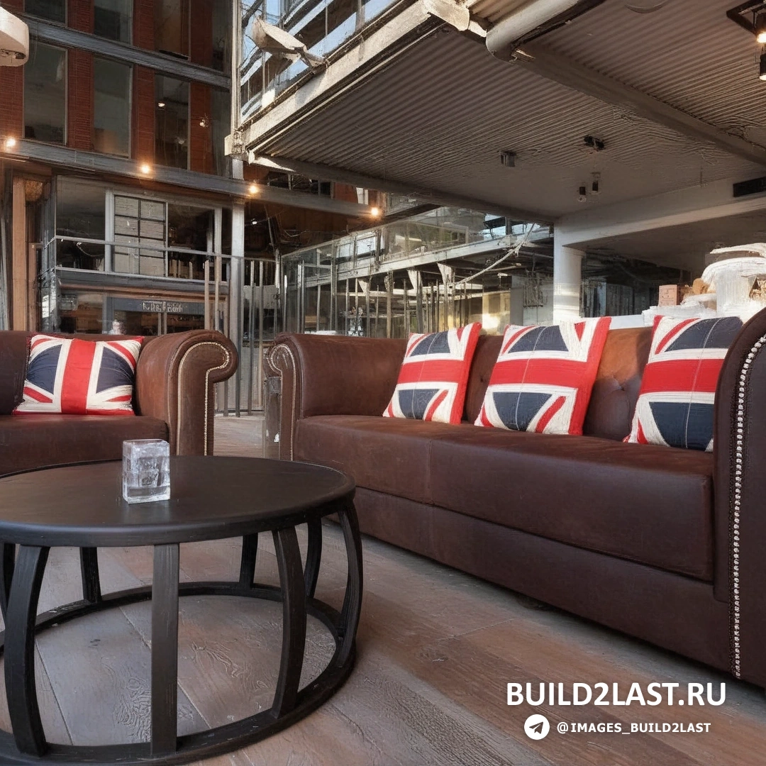 Барная стойка и плитка в индустриальном стиле, точечное освещение