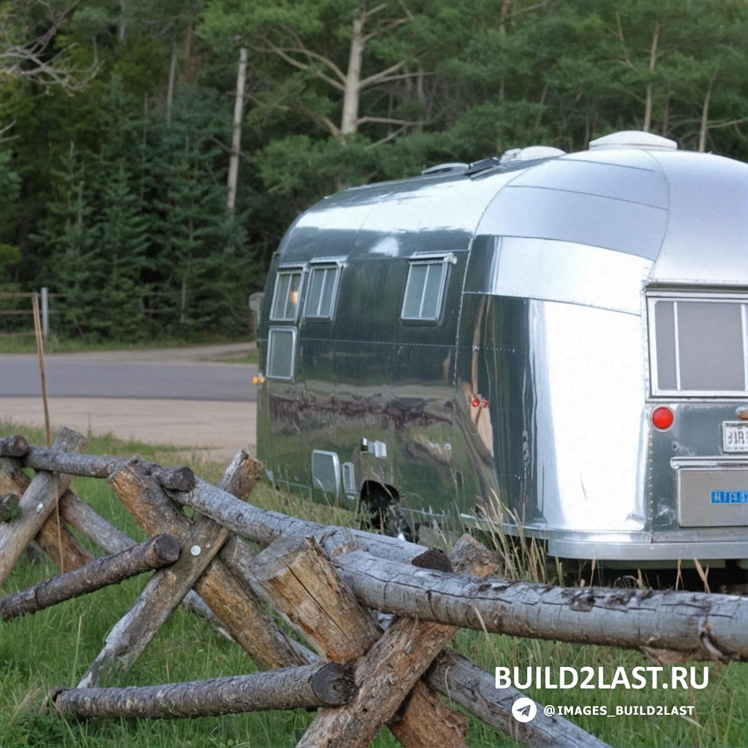 Фургон Airstream Flying Cloud 1954 года на дороге в путешествии