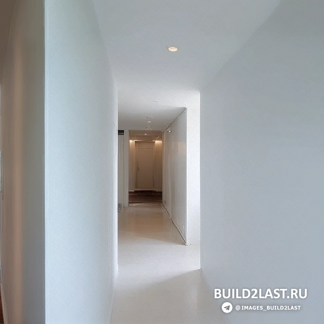 Главный холл виллы Мидгард с лестницей и высокими потолками