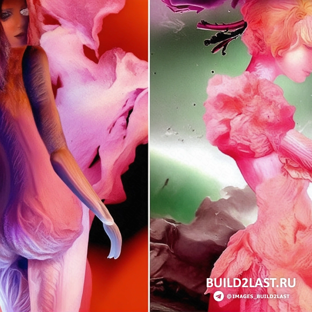 Иллюстрация с изображением фуд-арта, где композиция из еды напоминает китайскую живопись и каллиграфию.