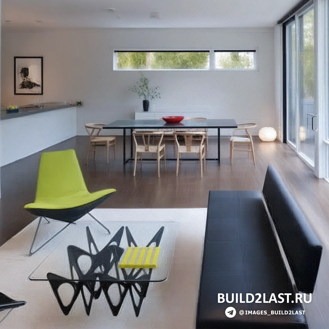 Конструкция кубического дома с фокусом на его необычные геометрические формы и использование современных материалов