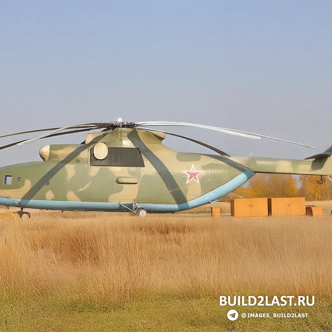 Ми-26 приземляется на аэродроме.