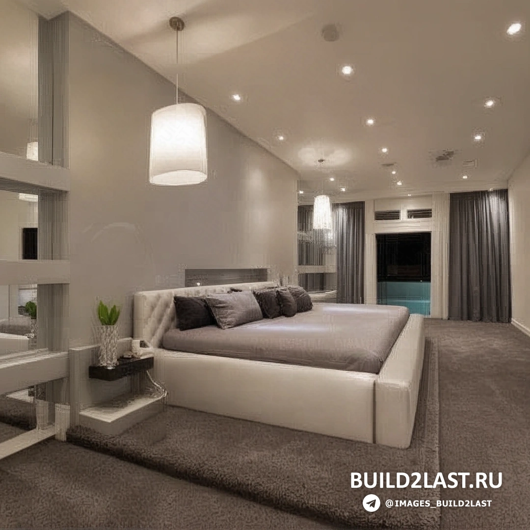 Современный интерьер с арт-галереей на стенах, картины в рамках.