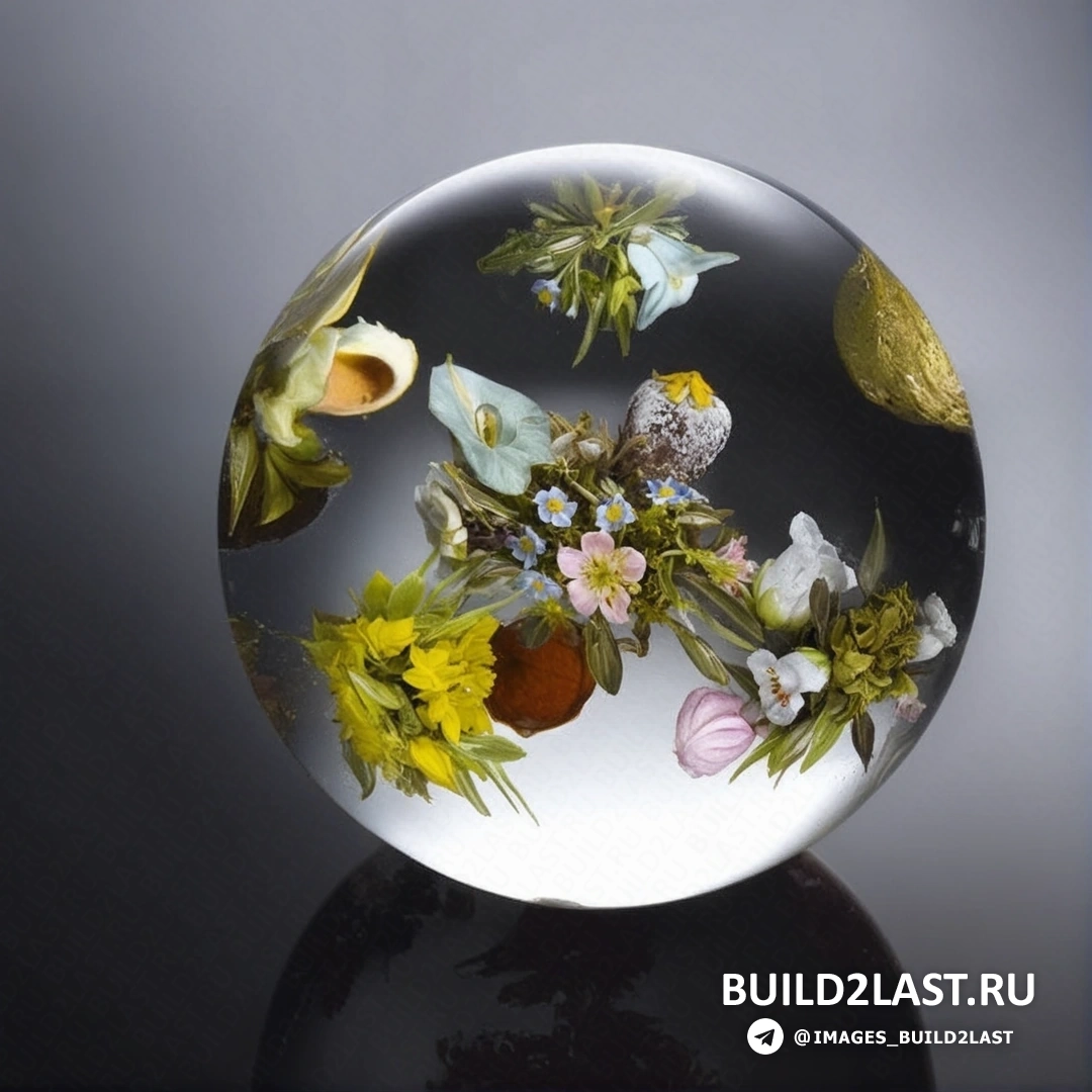 Стеклянная ваза с плавными изгибами, украшенная яркими разноцветными вкраплениями и узорами