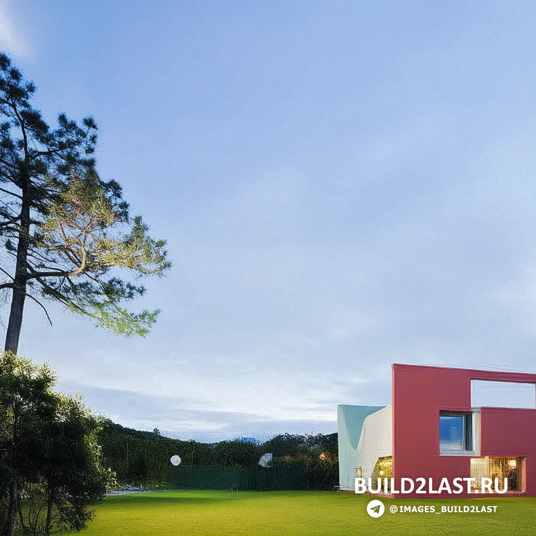 Загородный дом с бетонным и стеклянным фасадом, панорамным остеклением в Португалии.